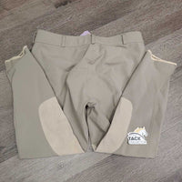 Euroseat Breeches *gc/fair, mnr dirt?stains & pills, v.snagged, curled inner waist