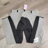 Full Seat Breeches *gc, faded, seam puckers, older, mnr threads
