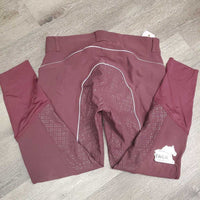 High Waist Sticky Full Seat Breeches *gc, faded, seam puckers, discolored, dirty