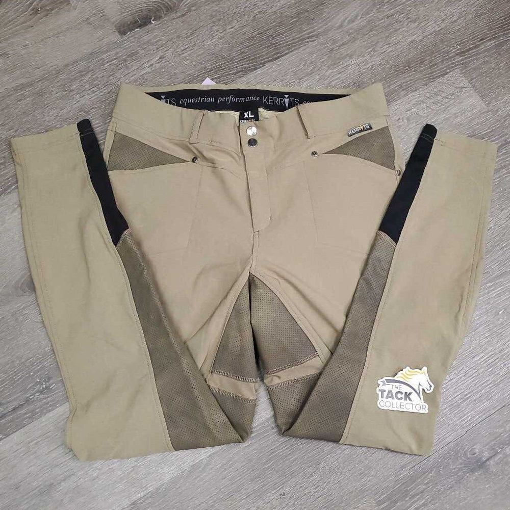 Sticky Full Seat Breeches *xc/like new, seat rip, older, mnr undone seam stitching