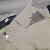 Sticky Full Seat Breeches *xc/like new, seat rip, older, mnr undone seam stitching