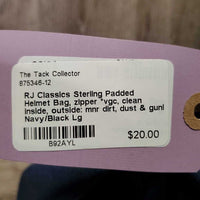 Padded Helmet Bag, zipper *vgc, clean inside, outside: mnr dirt, dust & gunk