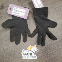 Light Pimple Grip Gloves *gc, dirt, faded, snags, rubs, hair, frayed edges