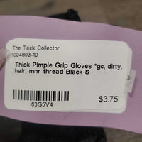 Thick Pimple Grip Gloves *gc, dirty, hair, mnr thread