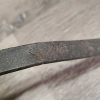 Braided Reins *fair, dirty/dusty, broken laces & keepers, scrapes
