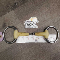 Med Eggbutt Bit *gc, stains, discolored, chewed, sharpish/rough edges, clean?