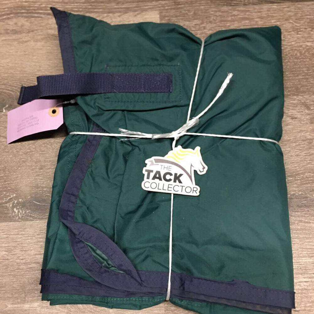 Rain Show Sheet, NOT FOR TURNOUT, tail, stirrup slots *vgc, older, v. wpf, bubbled seams, undone stitch, mnr dirt/stains