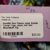 Fleece Jump Saddle Cover *vgc, clean, mnr hair