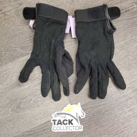 Light Cotton Pimple Gloves *vgc/gc, mnr dirt, hair & rubs