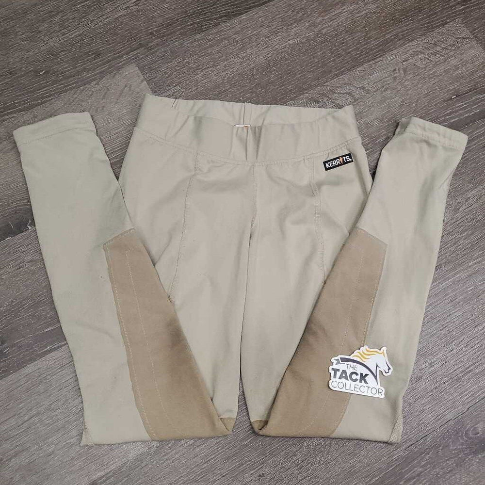 Light Riding Tight Breeches, Pull On *gc, dingy, v.rubbed & pilly, seam rubs & frays, discolored seat & legs