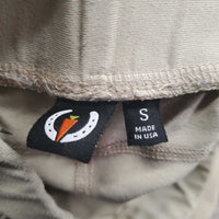 Light Riding Tight Breeches, Pull On *gc, dingy, v.rubbed & pilly, seam rubs & frays, discolored seat & legs