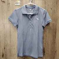 SS Polo Shirt, 1/2 Button Up *xc
