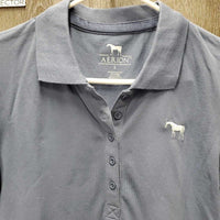 SS Polo Shirt, 1/2 Button Up *xc
