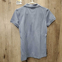 SS Polo Shirt, 1/2 Button Up *xc
