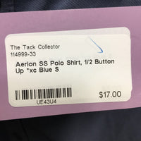 SS Polo Shirt, 1/2 Button Up *xc
