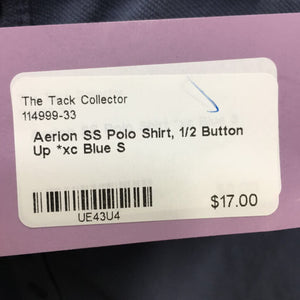 SS Polo Shirt, 1/2 Button Up *xc