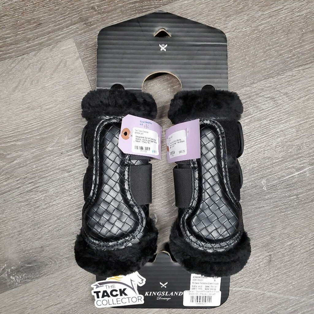 Closed Boots, fleece, velcro, package *new