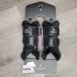 Closed Boots, fleece, velcro, package *new