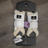Closed Boots, fleece, velcro, package *new
