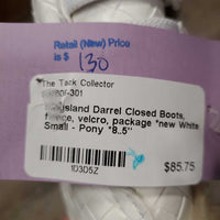 Closed Boots, fleece, velcro, package *new
