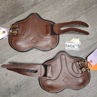 Hind Leather Pinch Boots, neoprene, buckles, tags *New
