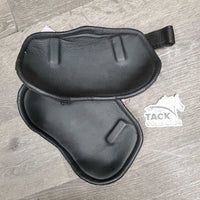 Hind Leather Pinch Boots, neoprene, velcro, tags *New
