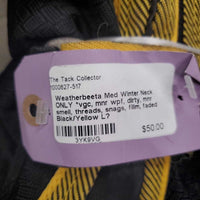 Med Winter Neck ONLY *vgc, mnr wpf, dirty, mnr smell, threads, snags, fillm, faded
