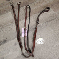 Thick Rsd Running Martingale *gc, No Stopper, dry, stiff, rubs, scrapes, stains, faded spots

