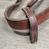 Thick Rsd Running Martingale *gc, No Stopper, dry, stiff, rubs, scrapes, stains, faded spots
