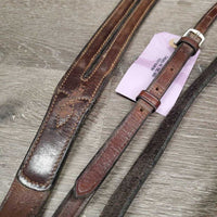 Thick Rsd Running Martingale *gc, No Stopper, dry, stiff, rubs, scrapes, stains, faded spots
