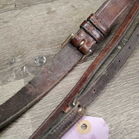 Thick Rsd Running Martingale *gc, No Stopper, dry, stiff, rubs, scrapes, stains, faded spots
