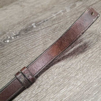 Double Rsd FS Running Martingale, stopper *gc, xholes, rubs, faded, dry, stiff, stamped