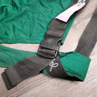 Full Face Lycra Slinky, zipper, buckle *vgc, hairy & dirty, mnr loose buckle
