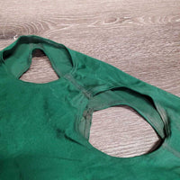 Full Face Lycra Slinky, zipper, buckle *vgc, hairy & dirty, mnr loose buckle
