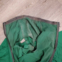 Full Face Lycra Slinky, zipper, buckle *vgc, hairy & dirty, mnr loose buckle
