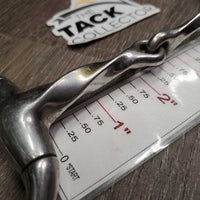 Hvy Med Slow Twist Eggbutt Bit *gc, clean, stains, scuffs, rubs, residue
