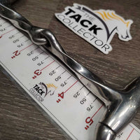 Hvy Med Slow Twist Eggbutt Bit *gc, clean, stains, scuffs, rubs, residue