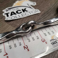 Hvy Med Slow Twist Eggbutt Bit *gc, clean, stains, scuffs, rubs, residue