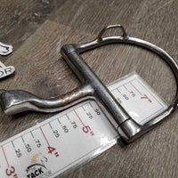 Thin High Port Double Jointed Hunter D Ring, 4 Hooks, Center Roller *vgc, clean, scratches
