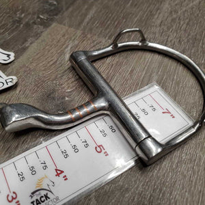 Thin High Port Double Jointed Hunter D Ring, 4 Hooks, Center Roller *vgc, clean, scratches