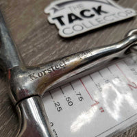Thin Full Cheek Snaffle Bit *gc, dirty, stains, scrathces
