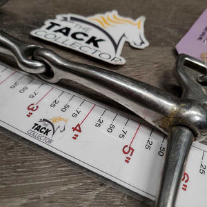 Hvy Jointed Kimberwick Bit, 2 Hooks *N0 Chain, gc, clea, residue, scratches, chews
