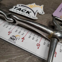 Hvy Jointed Kimberwick Bit, 2 Hooks *N0 Chain, gc, clea, residue, scratches, chews
