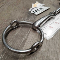 Med Hvy Loose Ring Gag Bit *gc, clean, scratches
