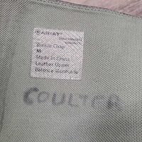 Pr Leather Half Chaps *gc/fair, hair, dirt, stains, marks, stretched, rubs, holes, marker