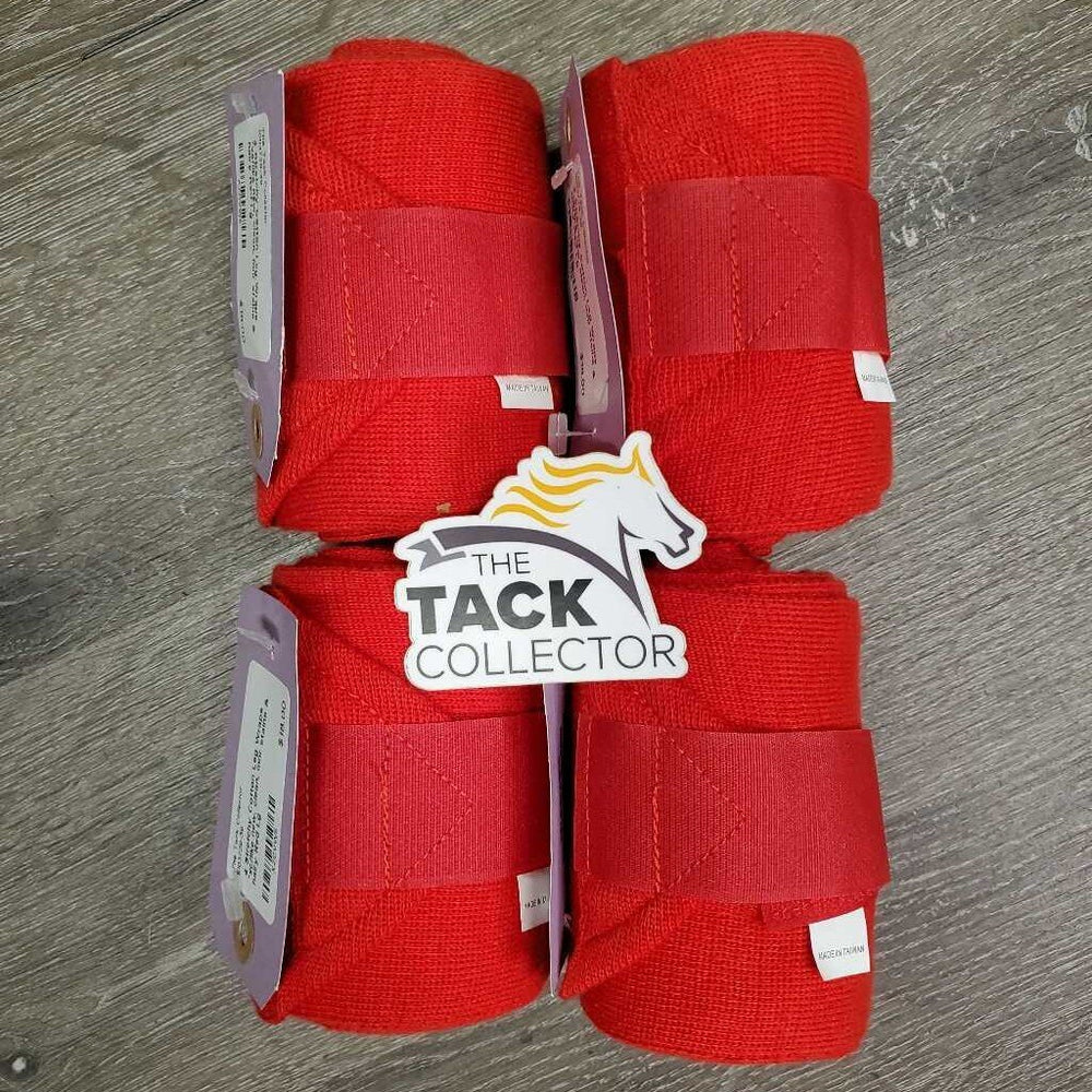 4 Stretchy Cotton Leg Wraps *xc/like new, clean, mnr stains & hairy