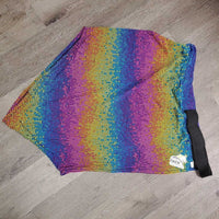 Lycra Shoulder Guard, velcro *vgc, clean, mnr rubs & pills, v.hairy velcro, holes, unstitched seam
