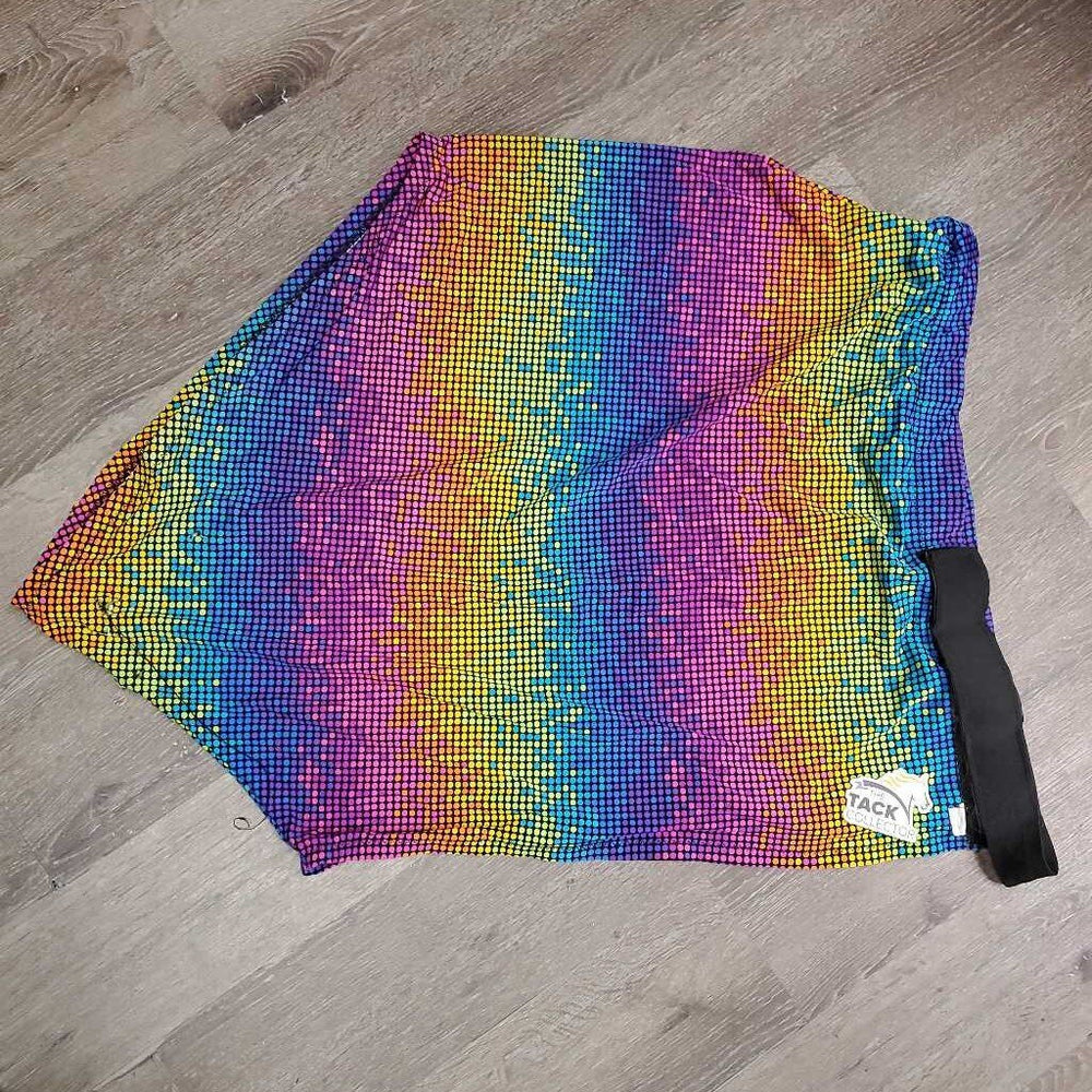 Lycra Shoulder Guard, velcro *vgc, clean, mnr rubs & pills, v.hairy velcro, holes, unstitched seam