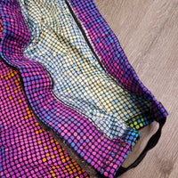 Lycra Shoulder Guard, velcro *vgc, clean, mnr rubs & pills, v.hairy velcro, holes, unstitched seam
