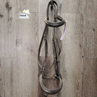 Rsd Padded Bridle *N0 Flash, fair, v.dry, v.stiff, tight keepers, dirty, scraped edges